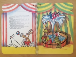 Čtyřlístek - Cirkus, rozkládací leporelo