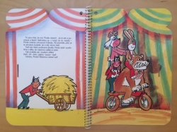 Čtyřlístek - Cirkus, rozkládací leporelo