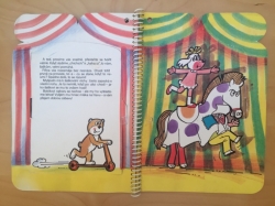 Čtyřlístek - Cirkus, rozkládací leporelo