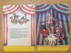 Čtyřlístek - Cirkus, rozkládací leporelo