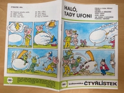 Čtyřlístek č. 93 - Haló, tady Ufoni - NELUŠTĚNÝ
