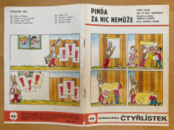 Čtyřlístek č. 83 - Pinďa za nic nemůže