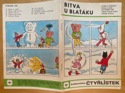 Čtyřlístek č. 81 - Bitva u Blaťáku - NELUŠTĚNÝ