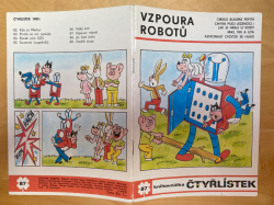 Čtyřlístek č. 87 - Vzpoura robotů