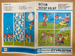 Čtyřlístek č. 76 - Dětem vstup volný