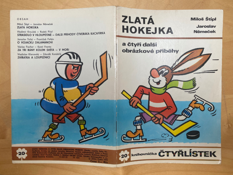 Čtyřlístek č. 20 - Zlatá hokejka - NELUŠTĚNÝ