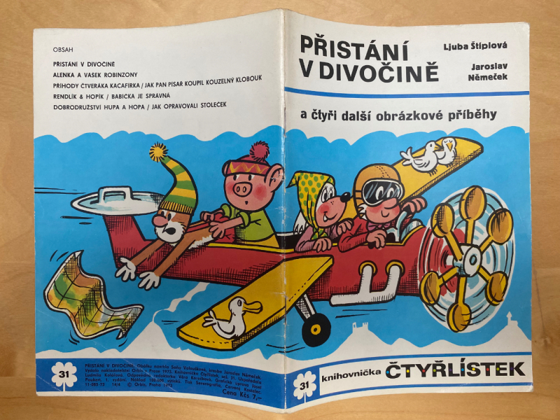 Čtyřlístek č. 31 - Přistání v divočině - NELUŠTĚNÝ