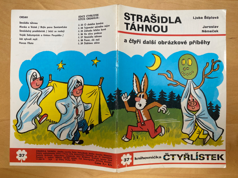 Čtyřlístek č. 37 - Strašidla táhnou - NELUŠTĚNÝ