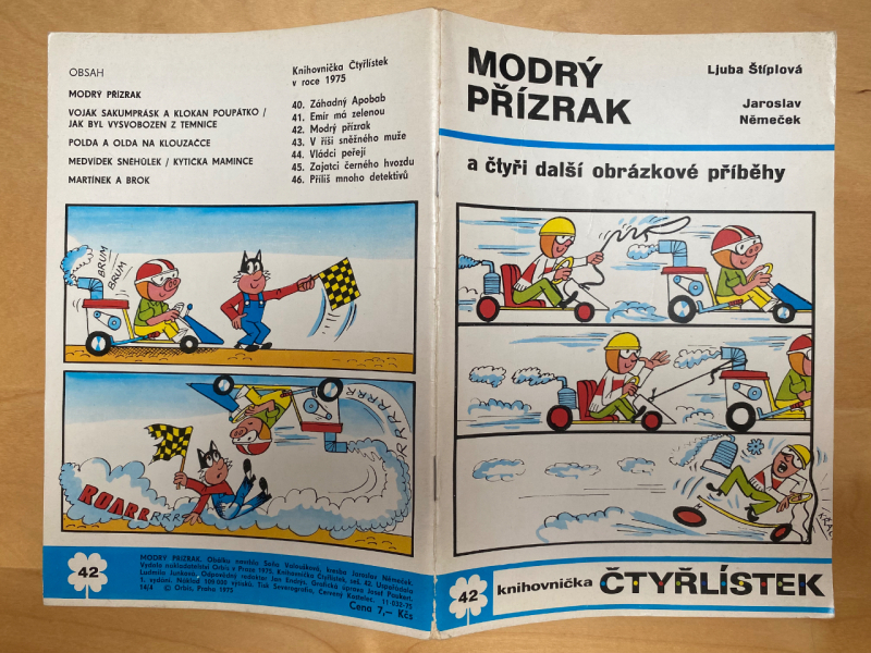 Čtyřlístek č. 42 - Modrý přízrak - NELUŠTĚNÝ