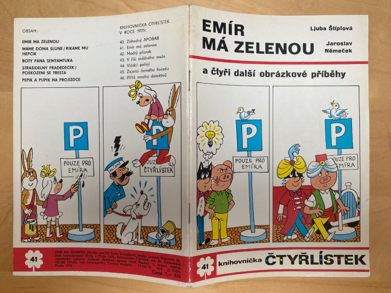 Čtyřlístek č. 41 - Emír má zelenou - NELUŠTĚNÝ