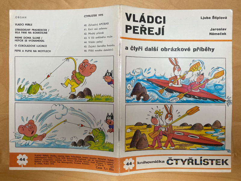 Čtyřlístek č. 44 - Vládci peřejí - NELUŠTĚNÝ